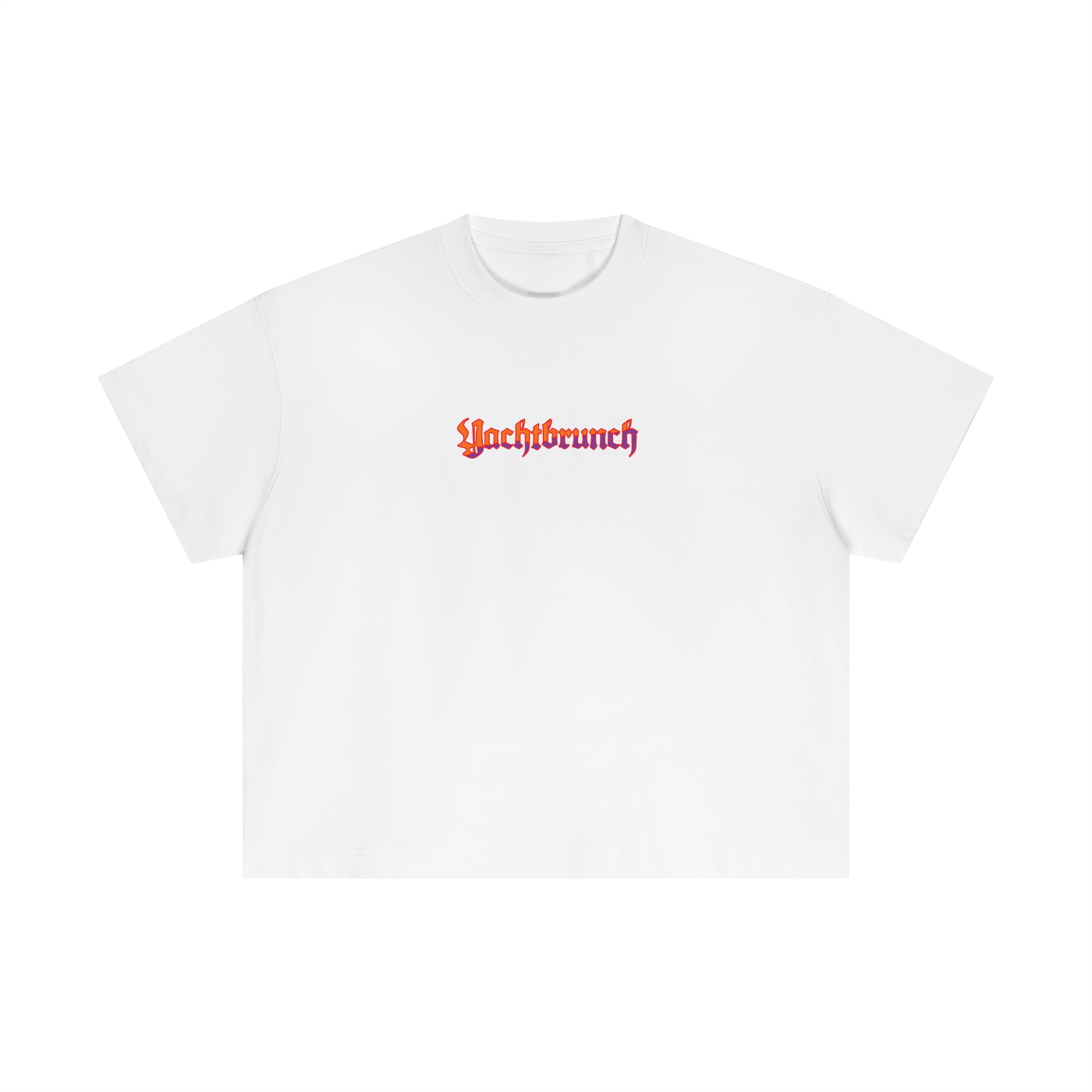 Split Logo Box Tee